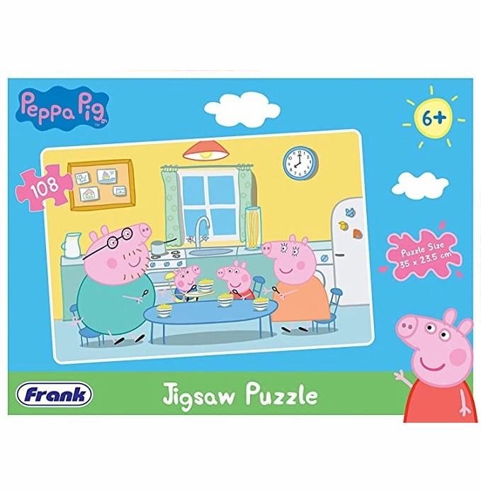 Frank Peppa Pig  Jigsaw Puzzle- 108 Piece