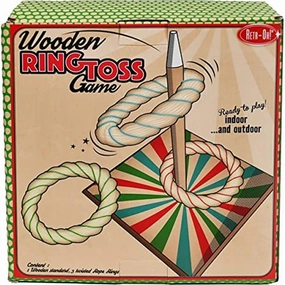 Fun2Give Pop It Up Ret-Oh! Colorful Ring Toss Game, Ages 3 
