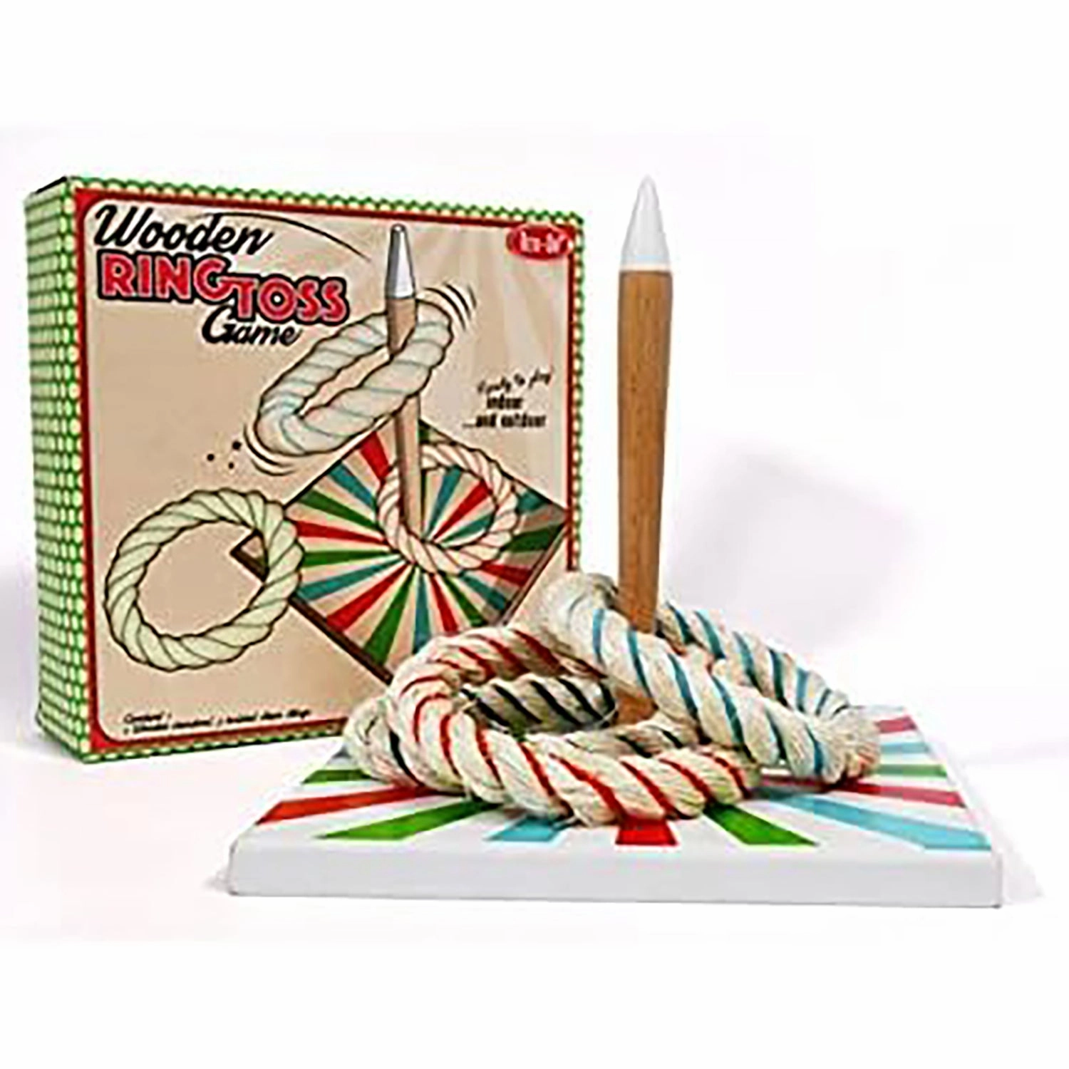 Fun2Give Pop It Up Ret-Oh! Colorful Ring Toss Game, Ages 3 
