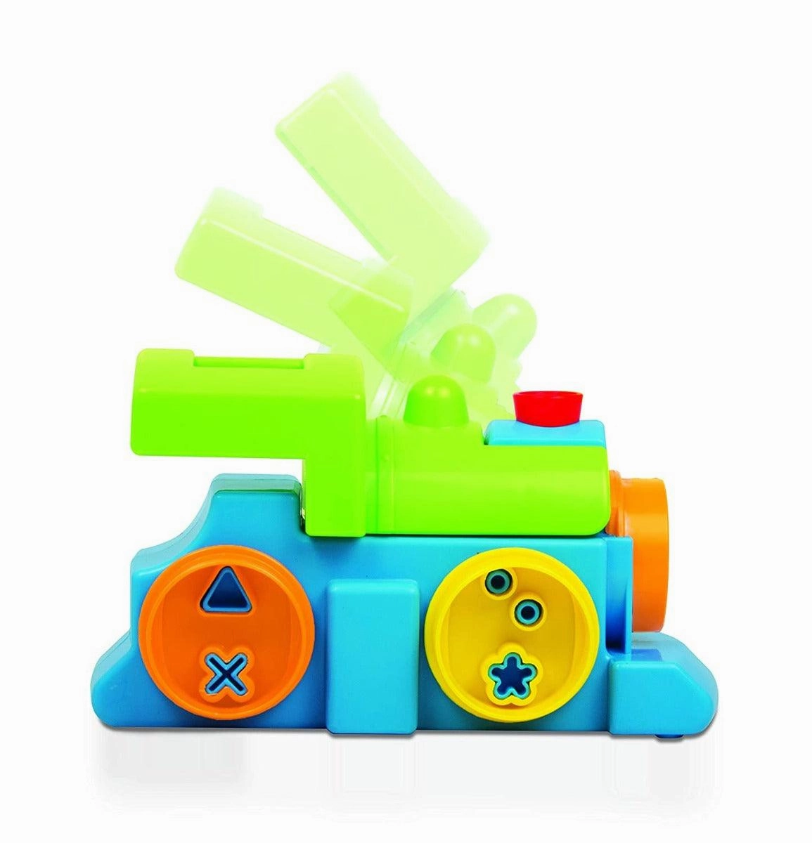 Funskool FunDough Wheel-O-Train - Cutting and Mouding Playset for Ages 3-12 Years