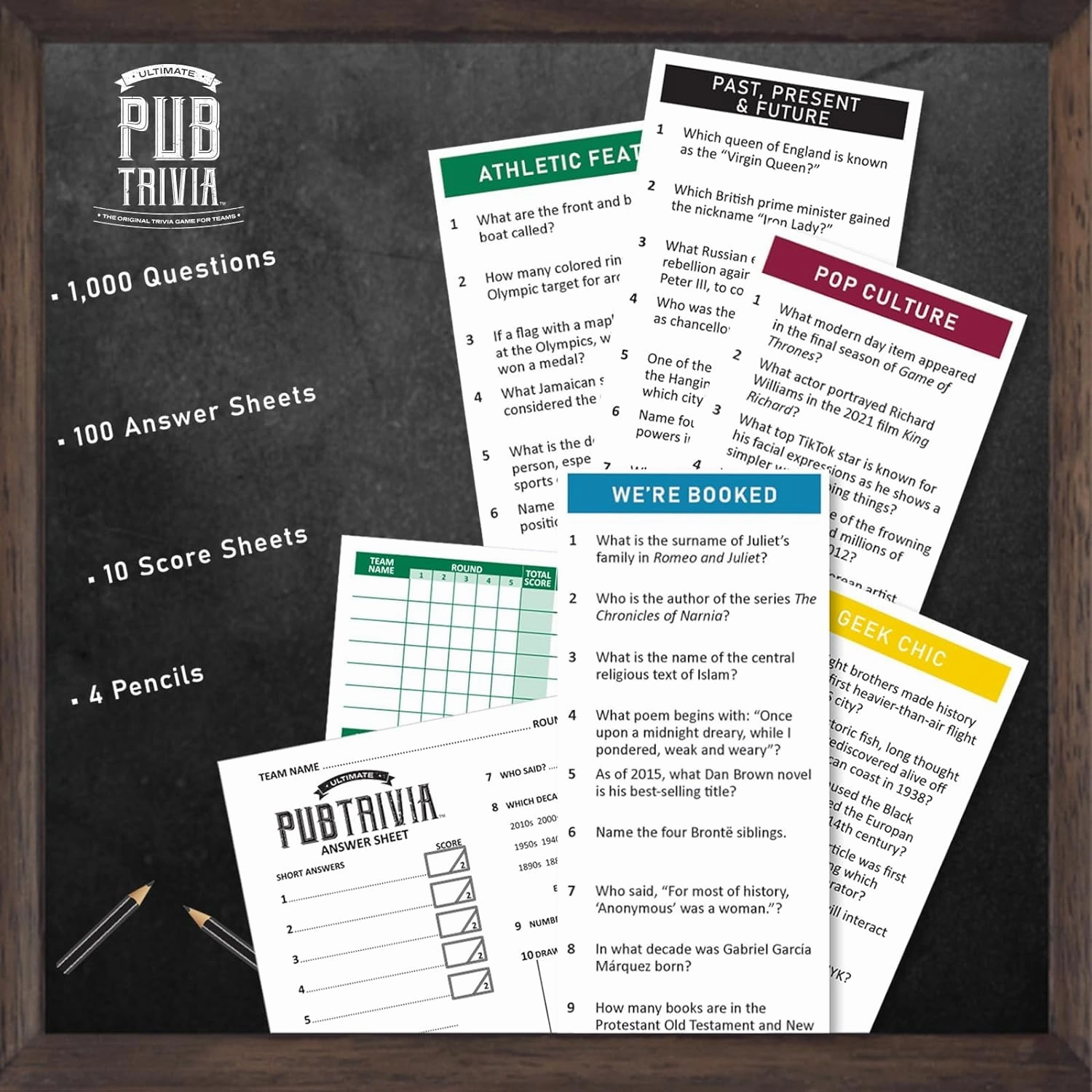 Funskool Games Ultimate Pub Trivia for 4 or More Players Ages 12 