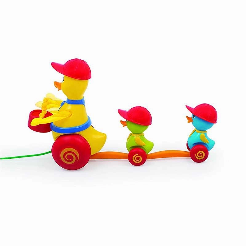 Funskool Giggles Duck parade Pull Along Toy