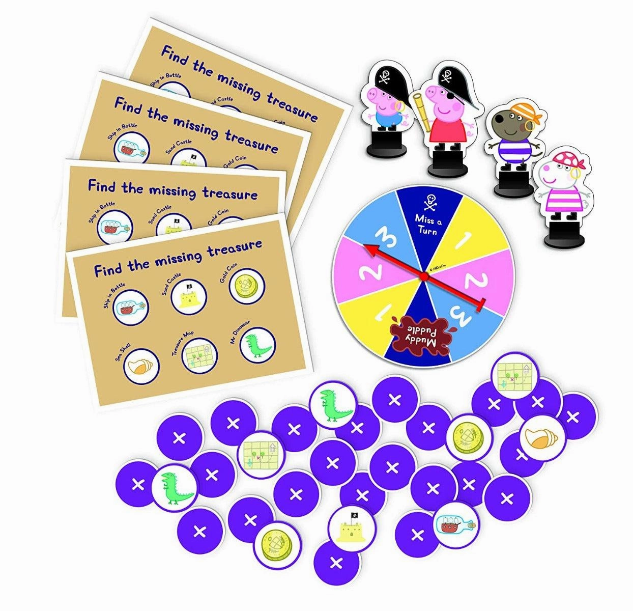 Funskool Peppa Treasure Hunt Game