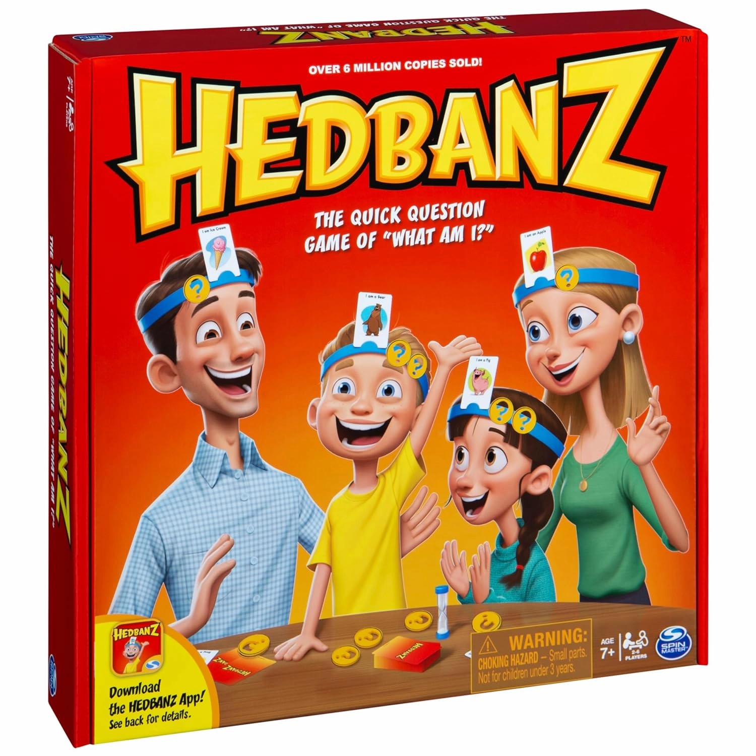 Funskool Spin Master Hedbanz Picture Guessing Board Game for 2-6 Players Ages 3 Years  