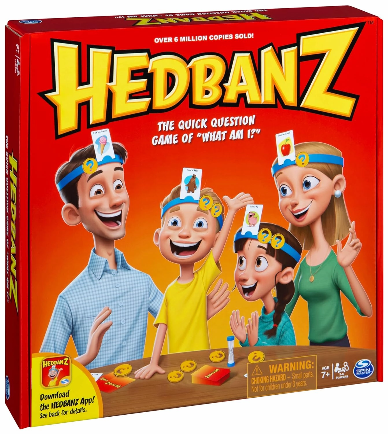 Funskool Spin Master Hedbanz Picture Guessing Board Game for 2-6 Players Ages 3 Years  