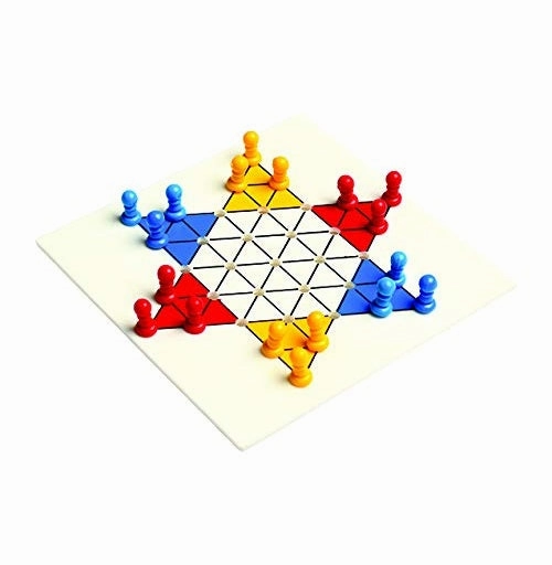 Funskool Travel Chinese Checkers - A Classic Strategic Game!, Multicolor