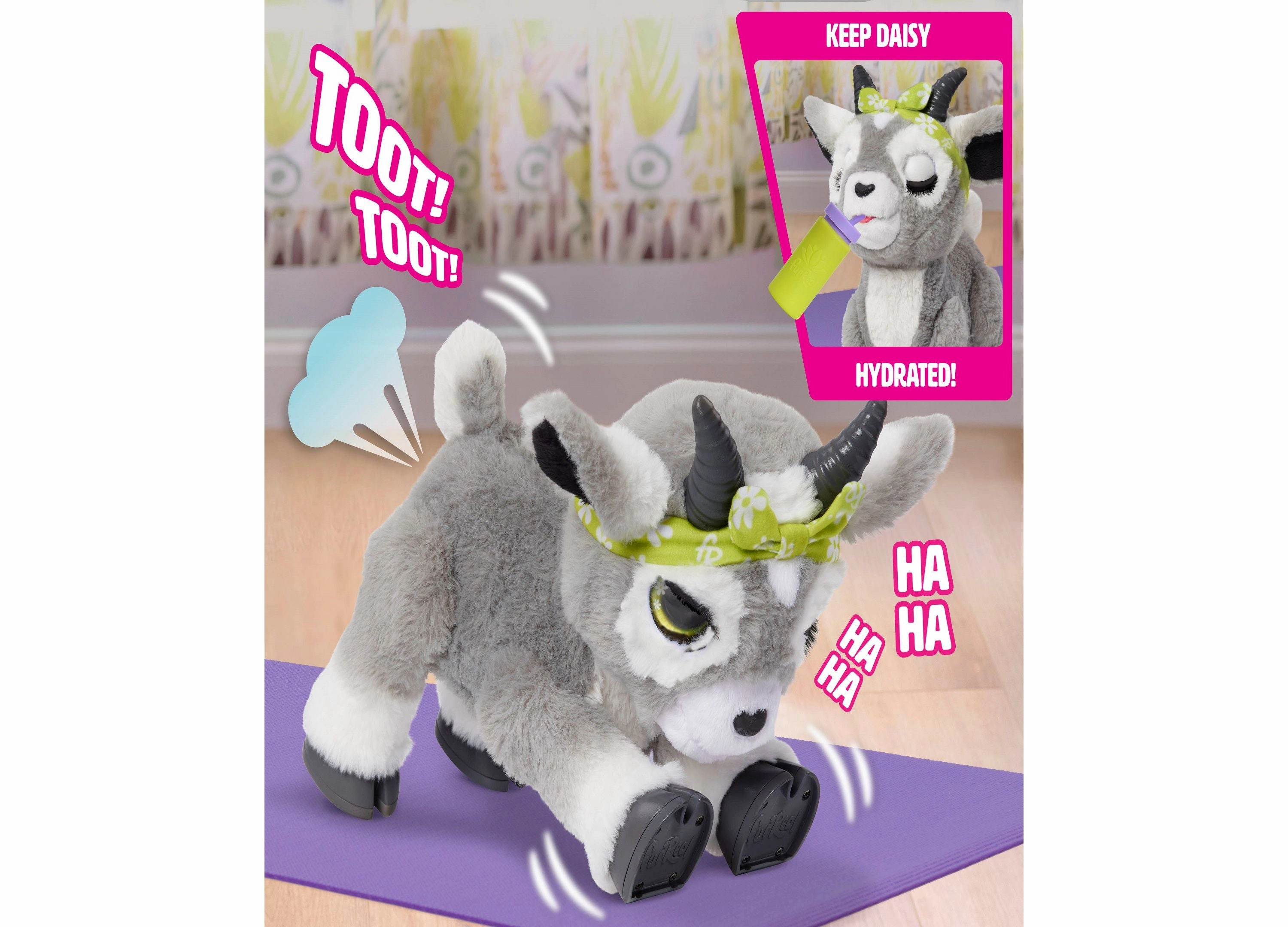 FurReal Daisy the Yoga Goat - Interactive Plush Toy