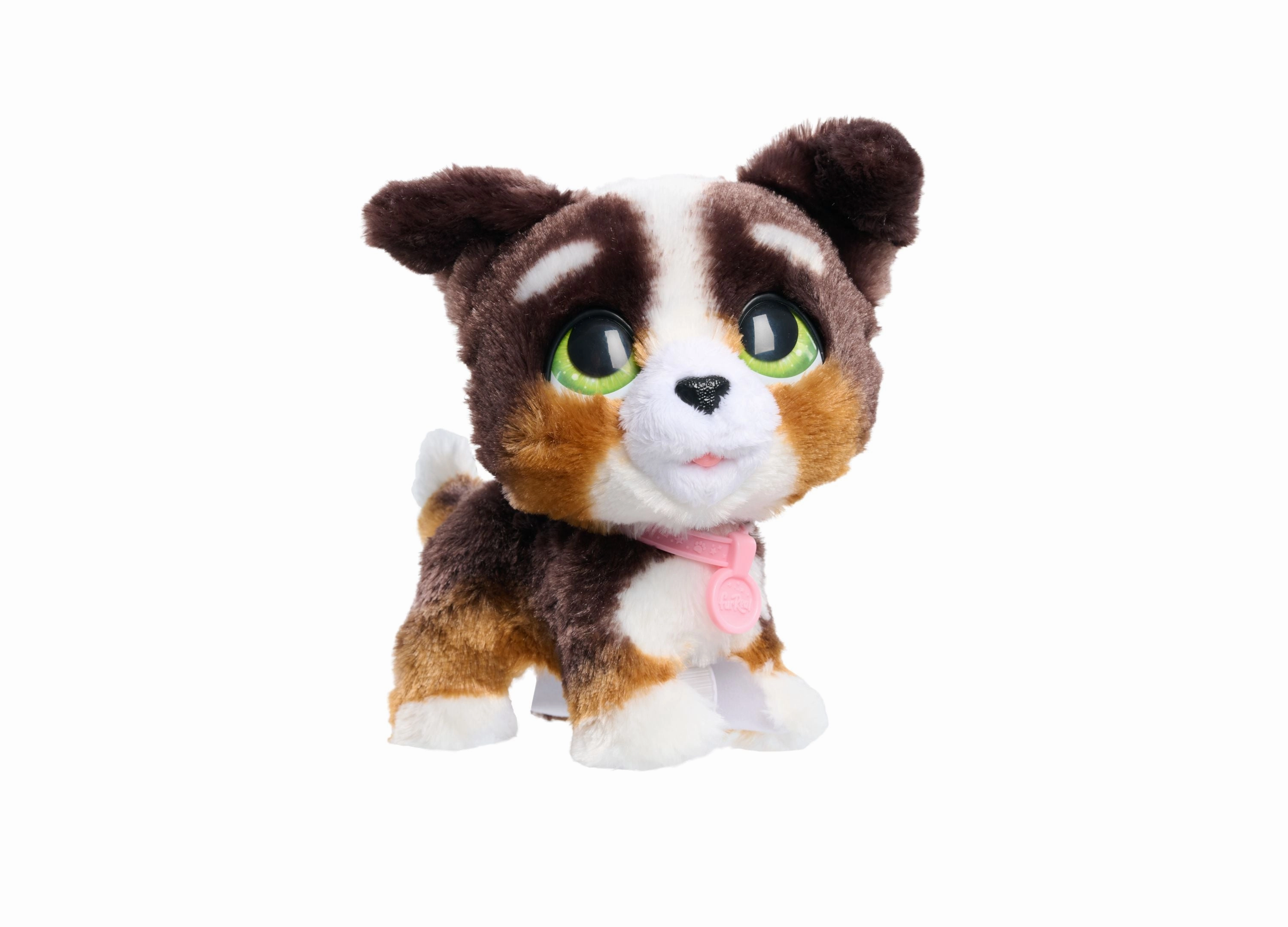 FurReal Walk-A-Lots Bernedoodle Interactive Plush Puppy Toy