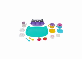 Gabby's Dollhouse 15-Piece Hot Cocoa Party Playset with Rotatable Whip Cream Feature