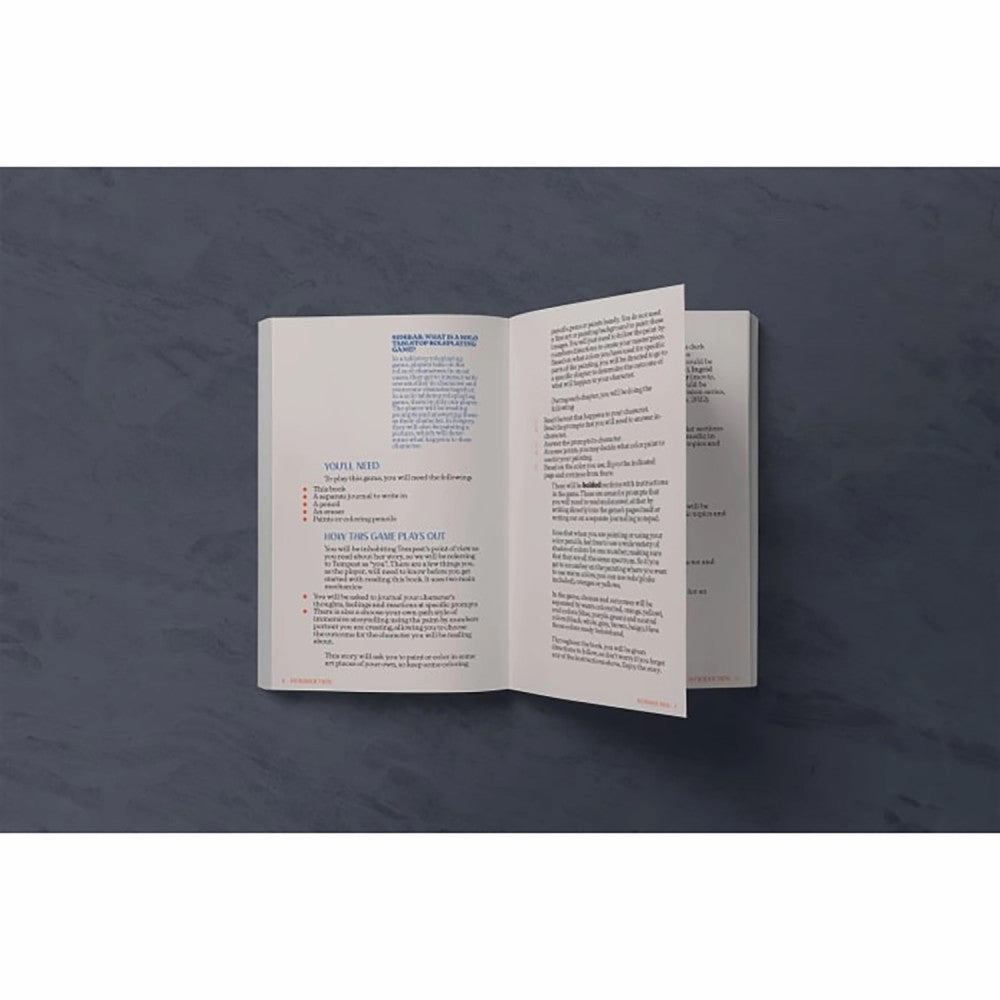 Game And A Curry: Forgery - Interactive Solo RPG Book, Ages 18 