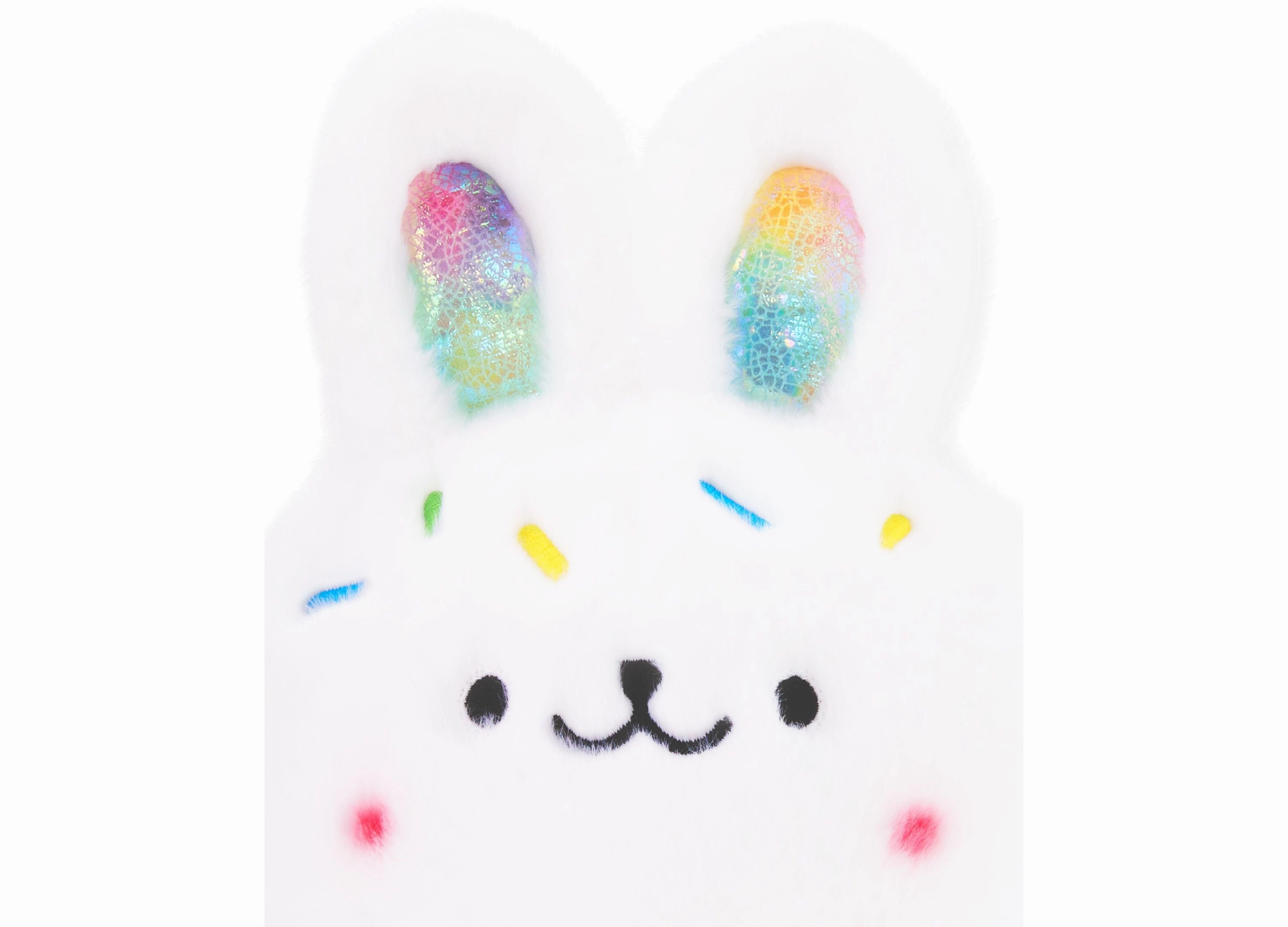 Geoffrey's Toy Box 10 inch Bunny Ice Cream Cone Plush - Sprinkle Accents