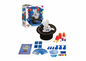 Geoffrey's Toy Box 43-Piece Rabbit & Hat Magic Set for Beginners
