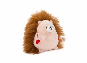 Geoffrey's Toy Box 6 inch Plush Winter Hedgehog with Mittens - Cozy Snuggle Companion