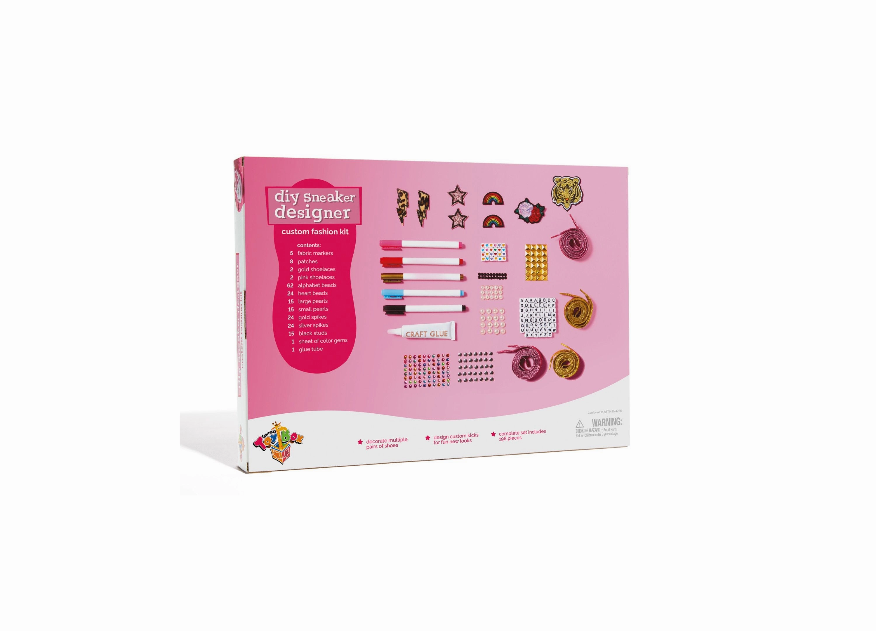 Geoffrey's Toy Box DIY Sneaker Designer Fashion Kit - Exclusive at Macy's