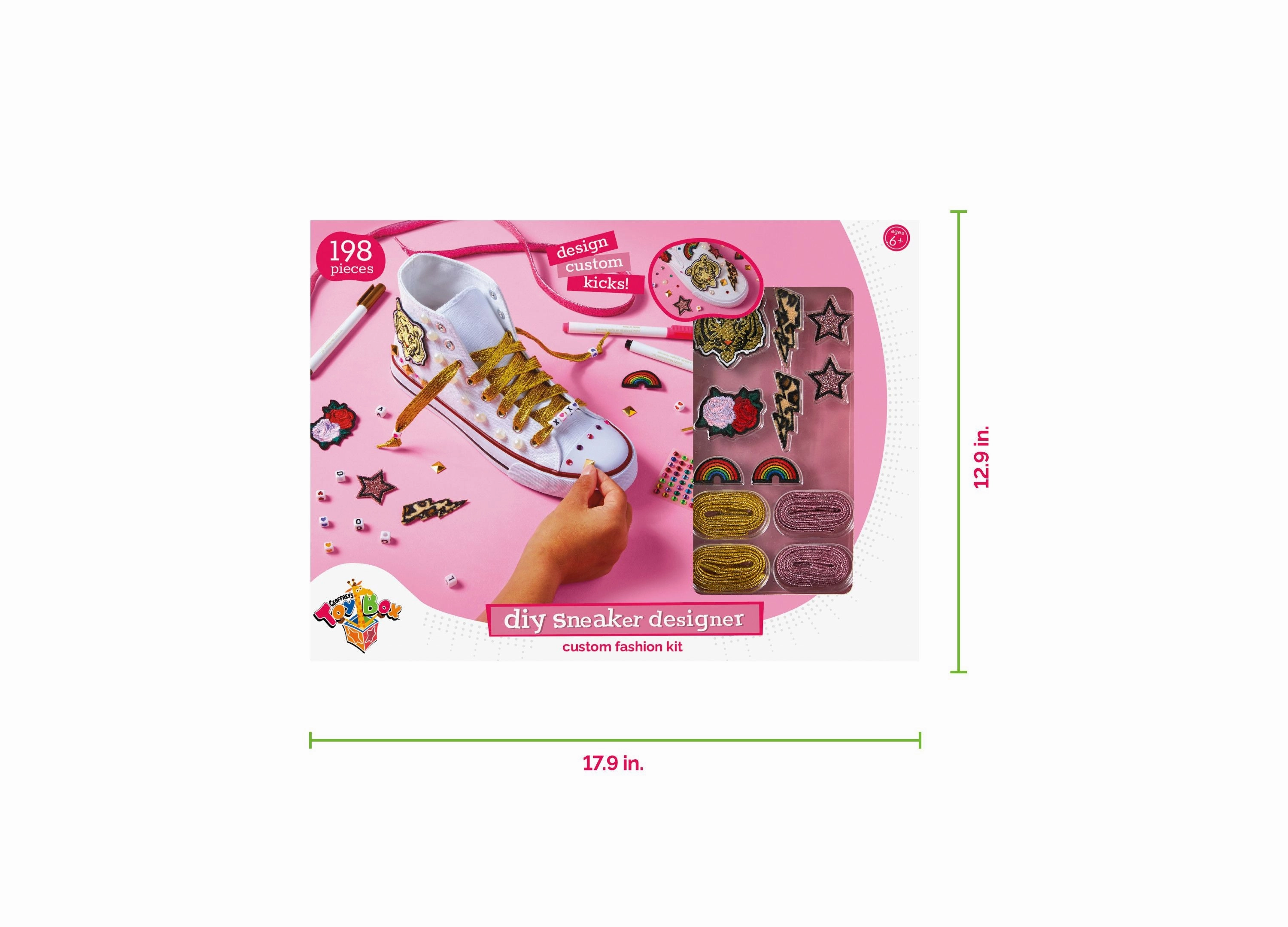 Geoffrey's Toy Box DIY Sneaker Designer Fashion Kit - Exclusive at Macy's