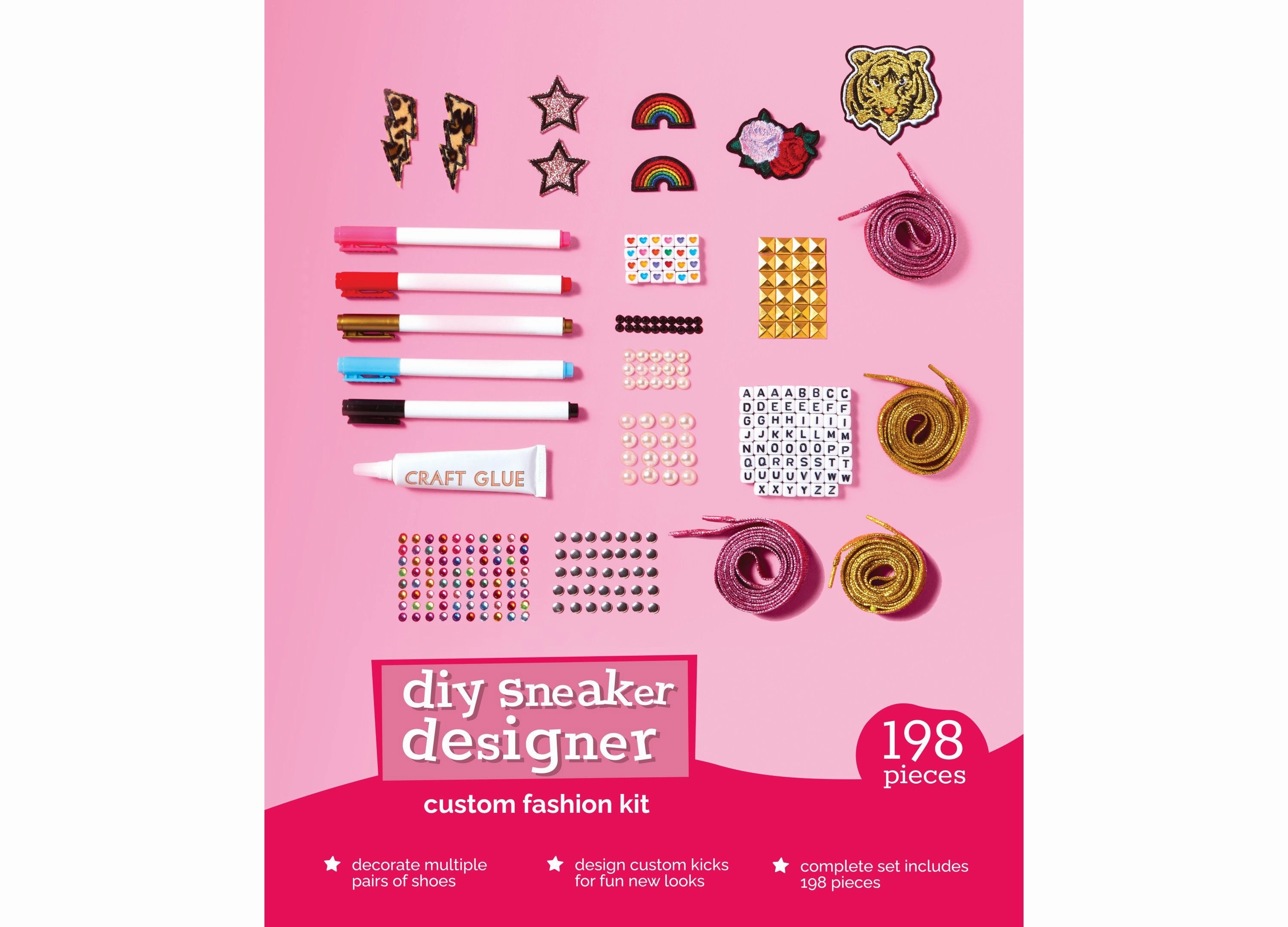 Geoffrey's Toy Box DIY Sneaker Designer Fashion Kit - Exclusive at Macy's