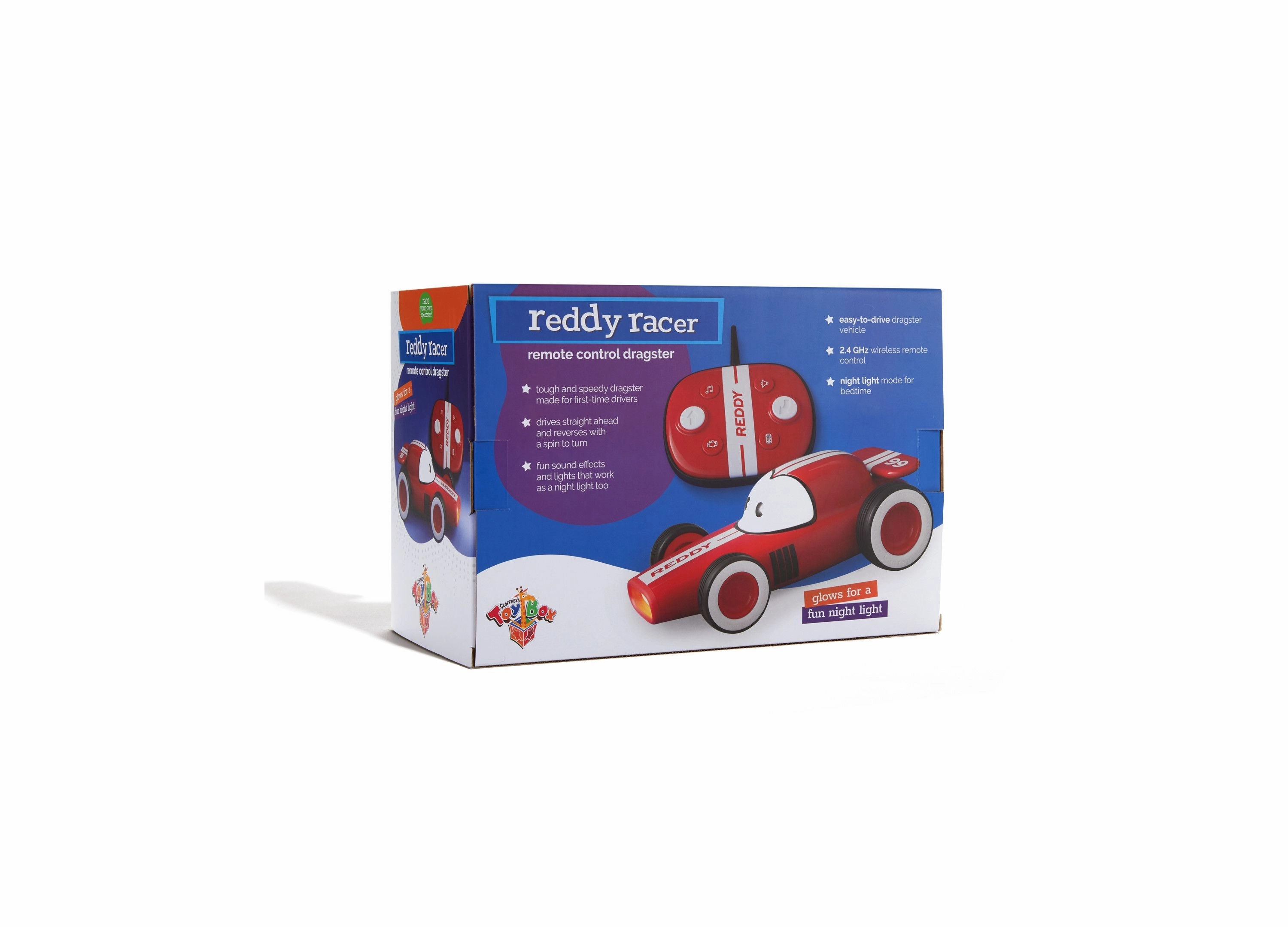 Geoffrey's Toy Box Reddy Racer RC Dragster - Red - Exclusive to Macy's