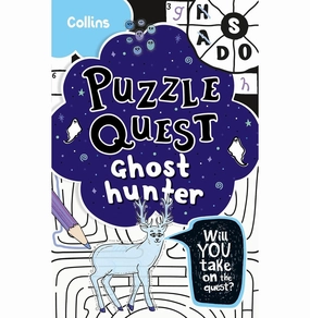 Ghost Hunter: Solve More Than 100 Puzzles in This Adventure Story for Kids Aged 7  Collins Kids and Hunt Kia Marie