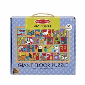 Giant Floor Puzzle - ABC Animals 35 pc