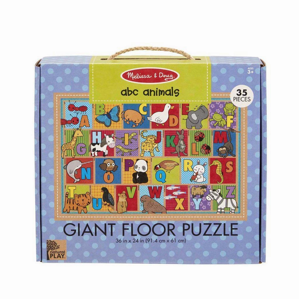 Giant Floor Puzzle - ABC Animals 35 pc
