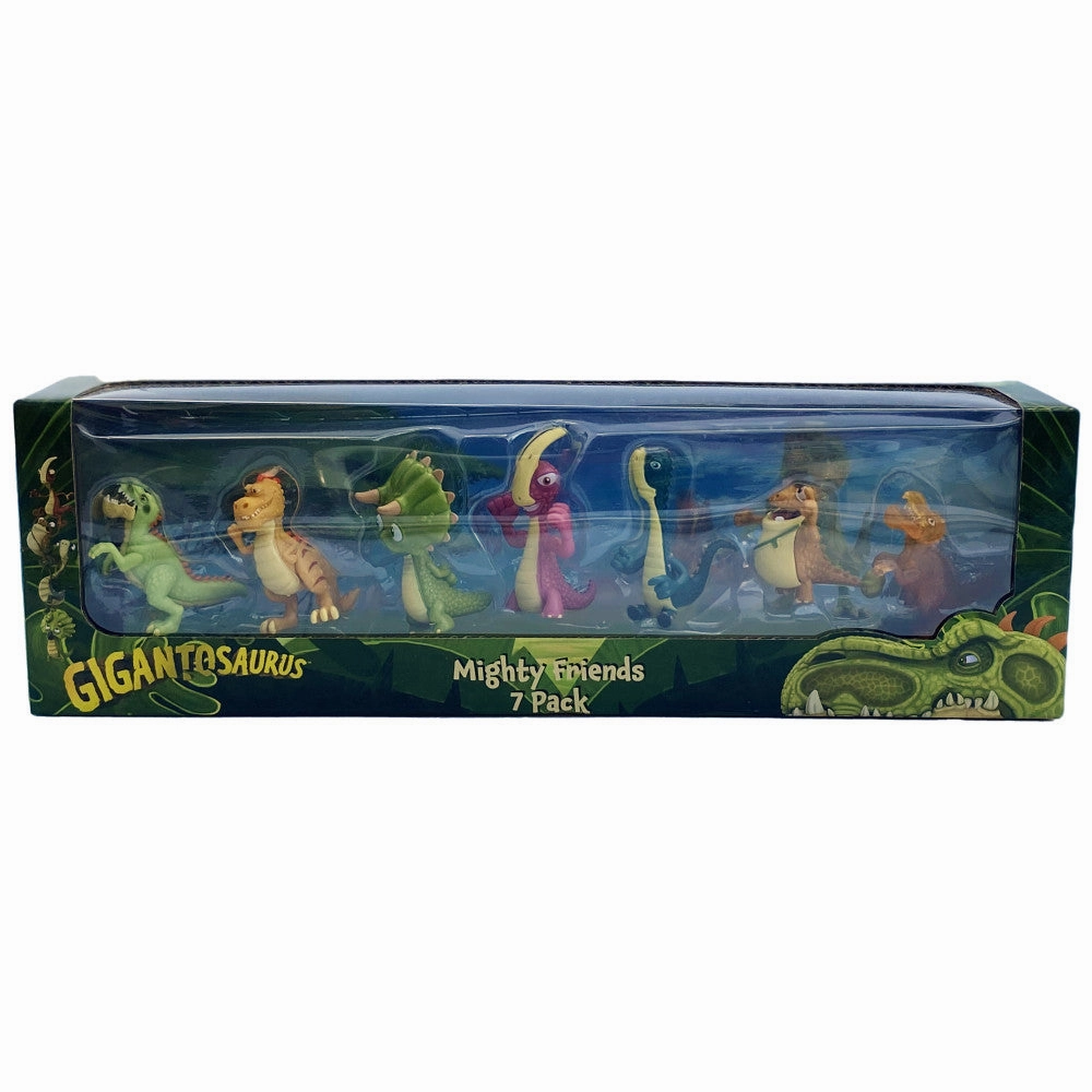 Gigantosaurus: Mighty Friends - 7 Pack Mini Dinosaur Figures