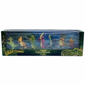 Gigantosaurus: Mighty Friends - 7 Pack Mini Dinosaur Figures