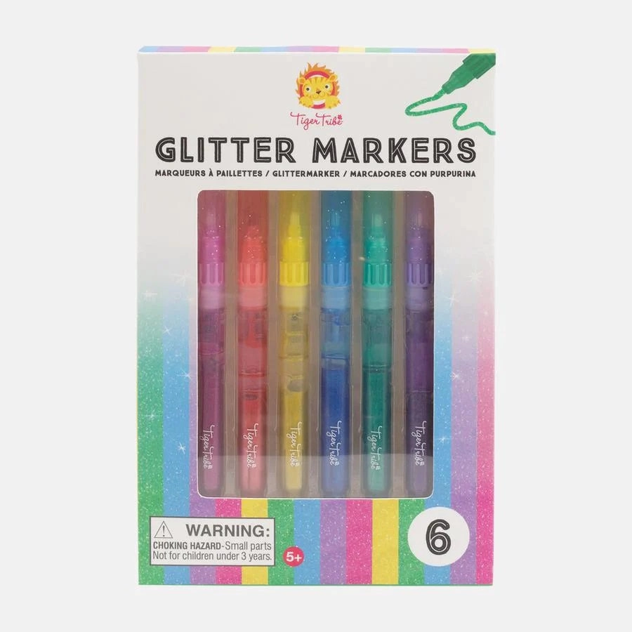 Glitter Markers Tiger Tribe