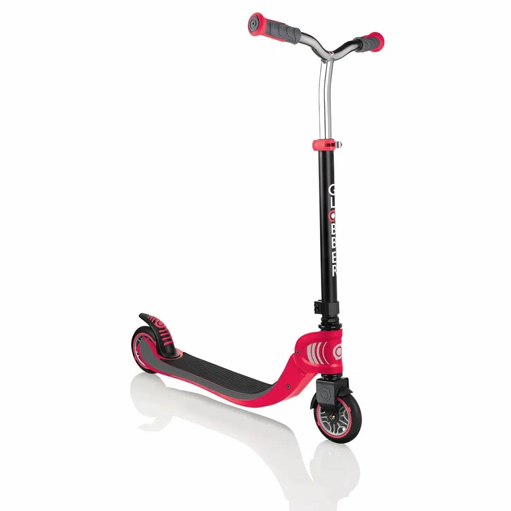 Globber Flow 125 - Foldable Red Scooter