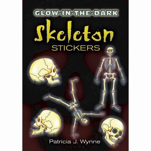 Glow-in-the-Dark Skeleton Stickers