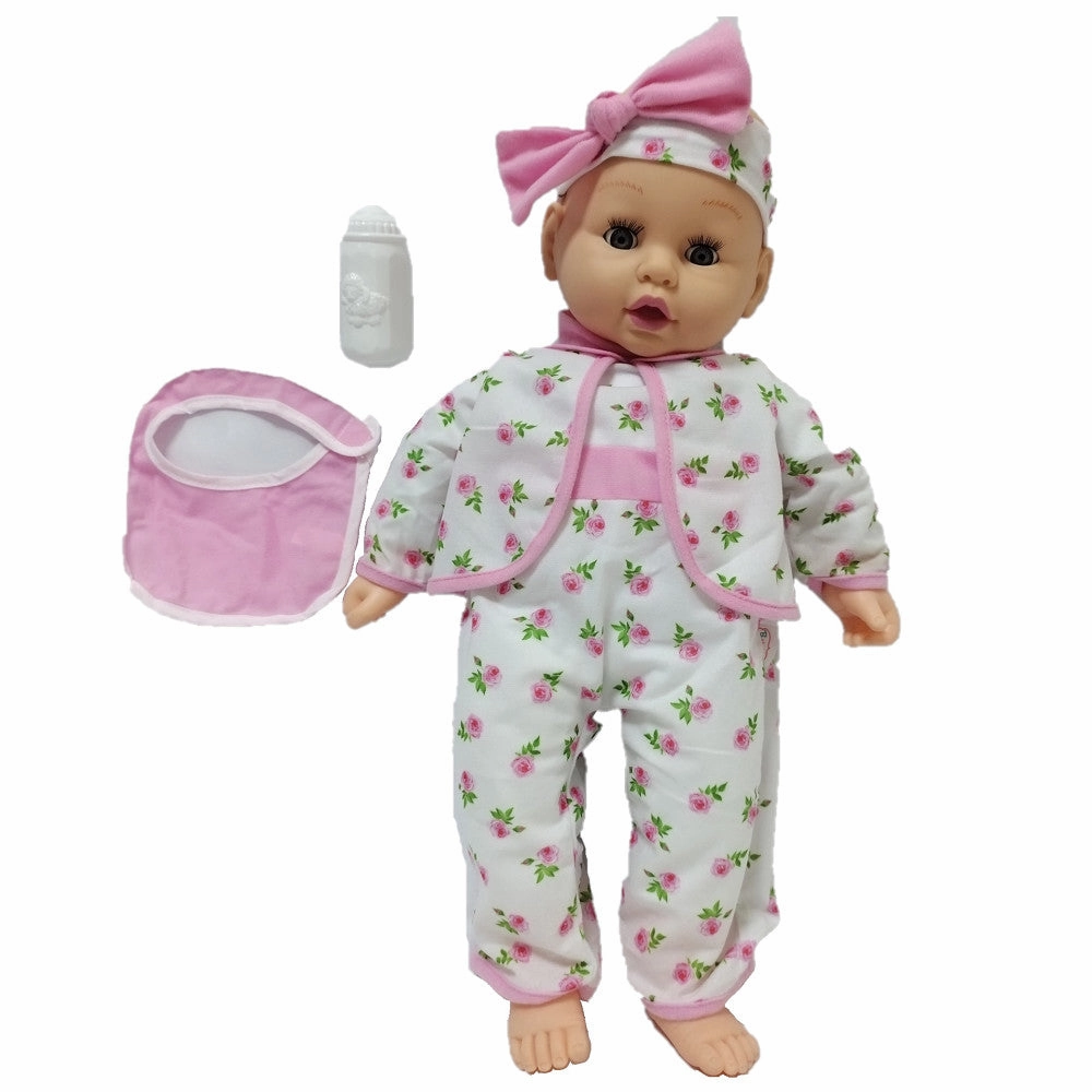 Goldberger 19" Baby's First So Big Baby Doll - White Pajama Outfit