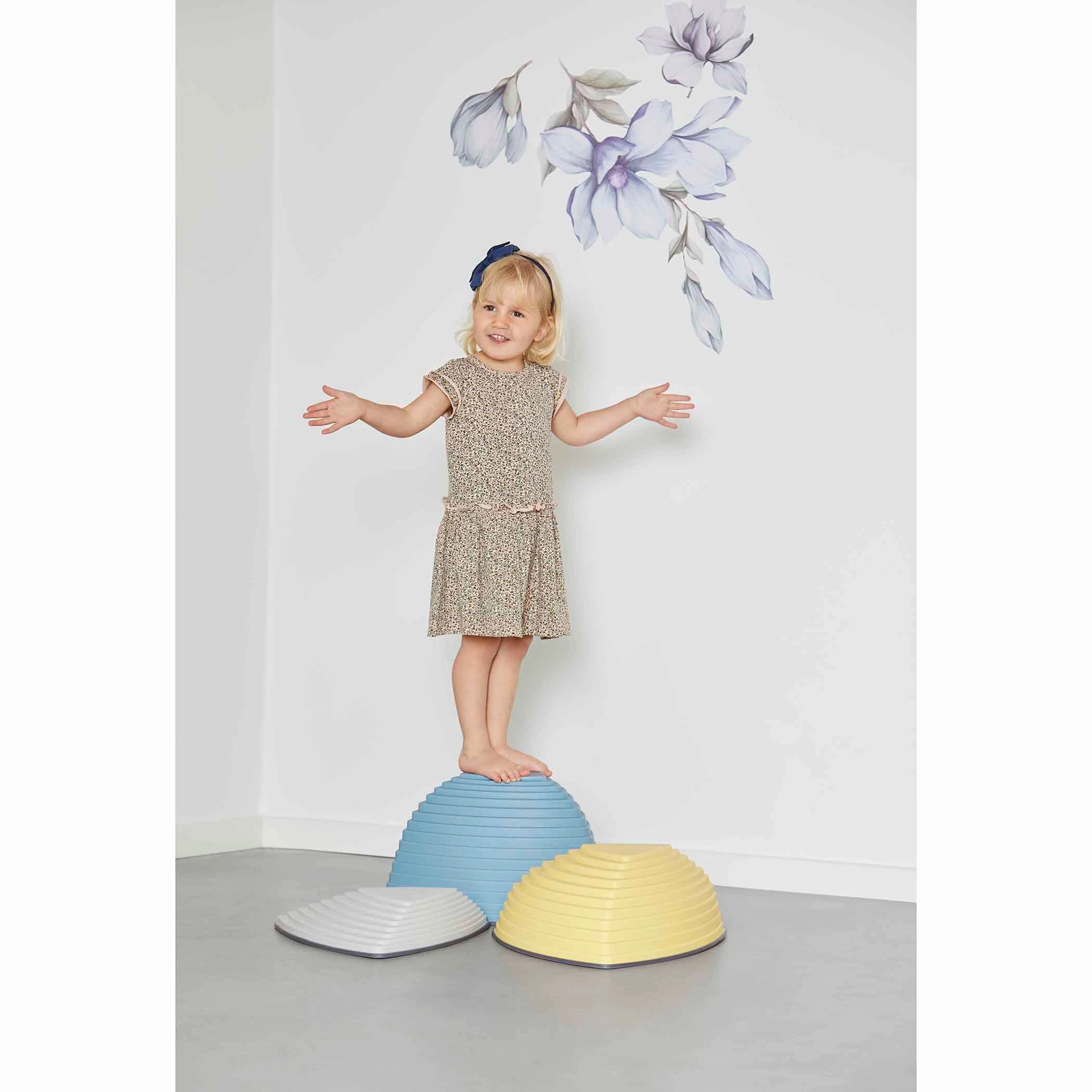 GONGE Hilltops Stepping Stones for Kids - Balance & Coordination Game Set of 3