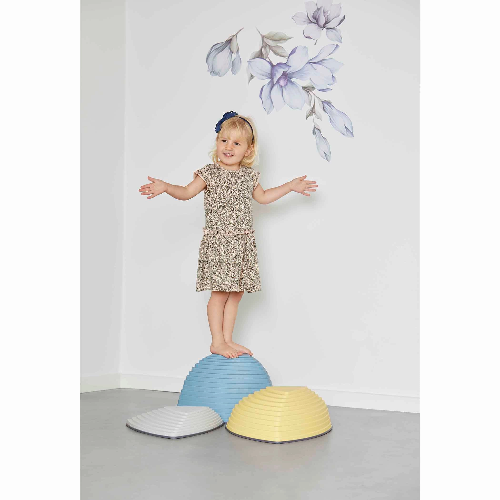 GONGE Hilltops Stepping Stones for Kids - Balance & Coordination Game Set of 3