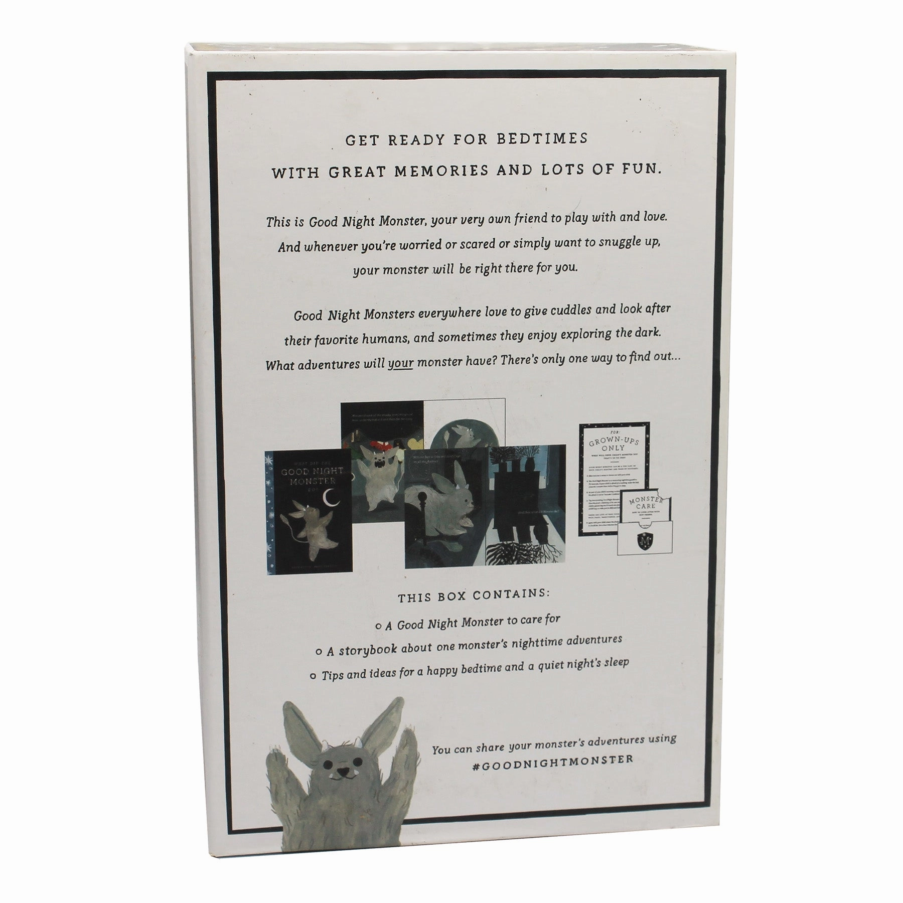 Goodnight Monster Book and Plush Toy 2-Piece Set