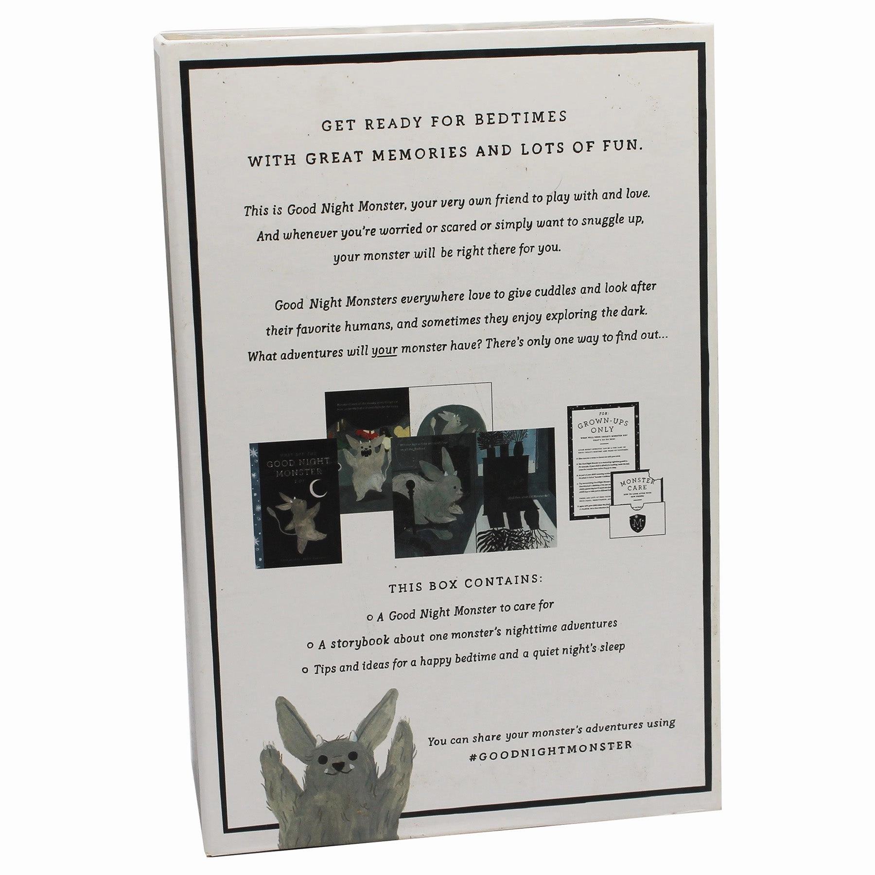 Goodnight Monster Book and Plush Toy 2-Piece Set