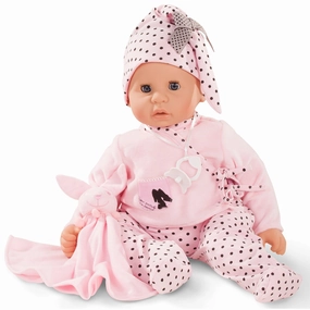 Gotz Cookie 19-inch Baby Doll - Blue Sleeping Eyes with Pink Outfit