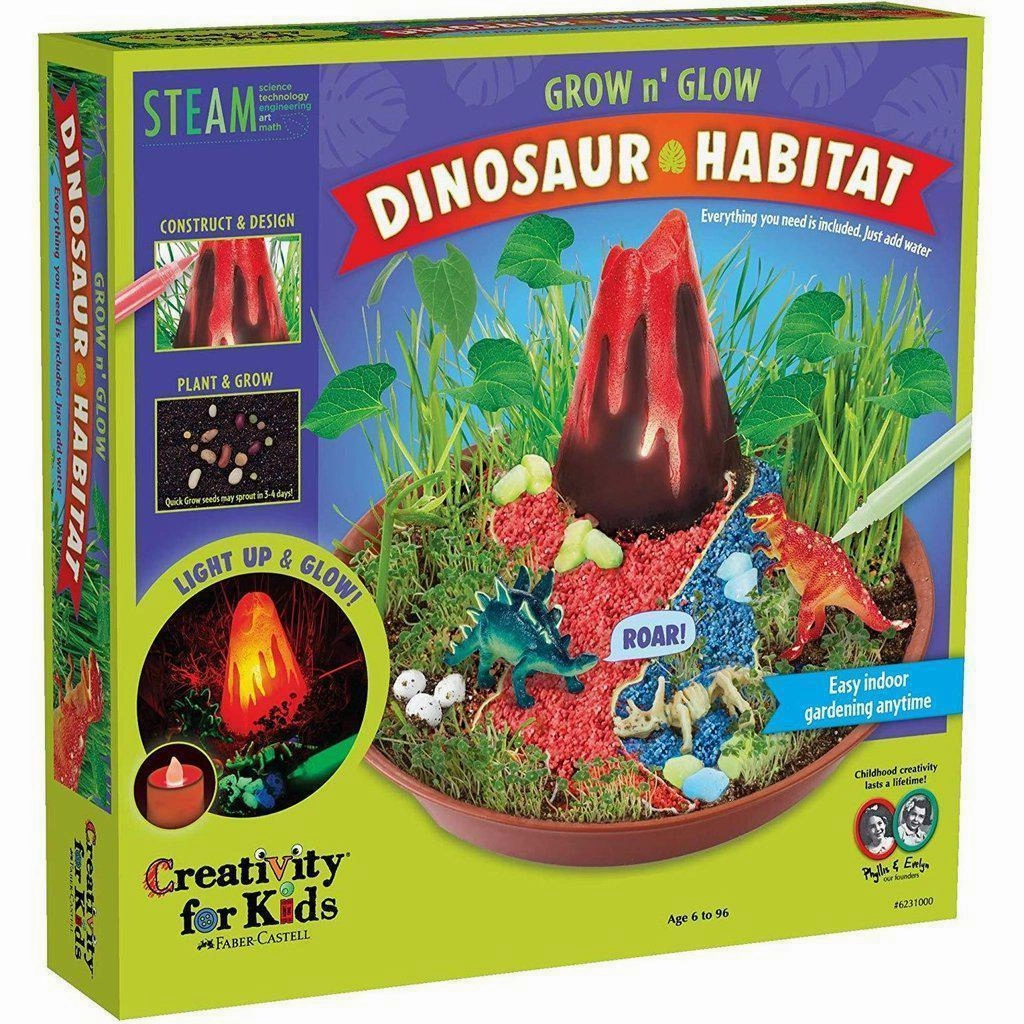 Grow N Glow Dinosaur Habitat
