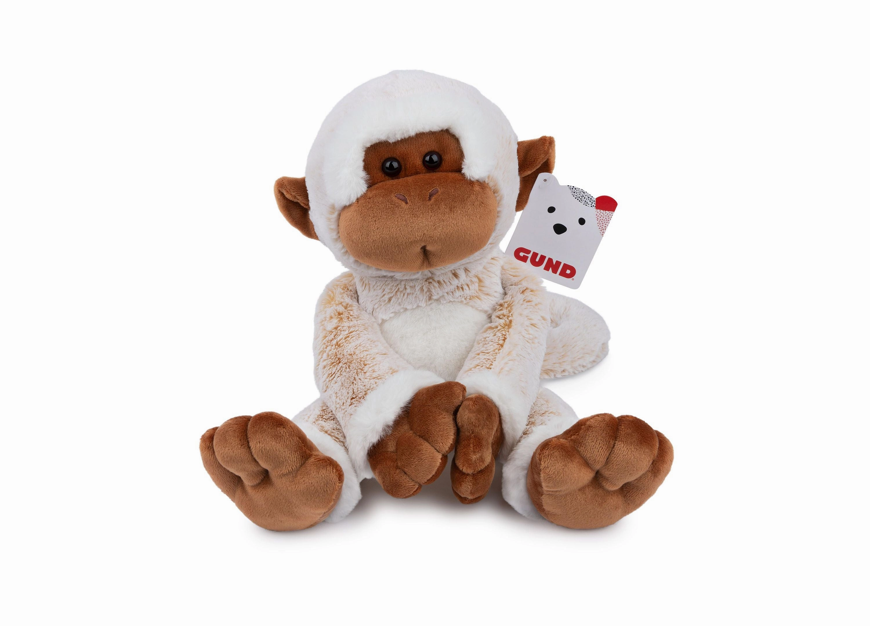 Gund 15 inch Tilly The Monkey Plush - Coffee-and-Cream