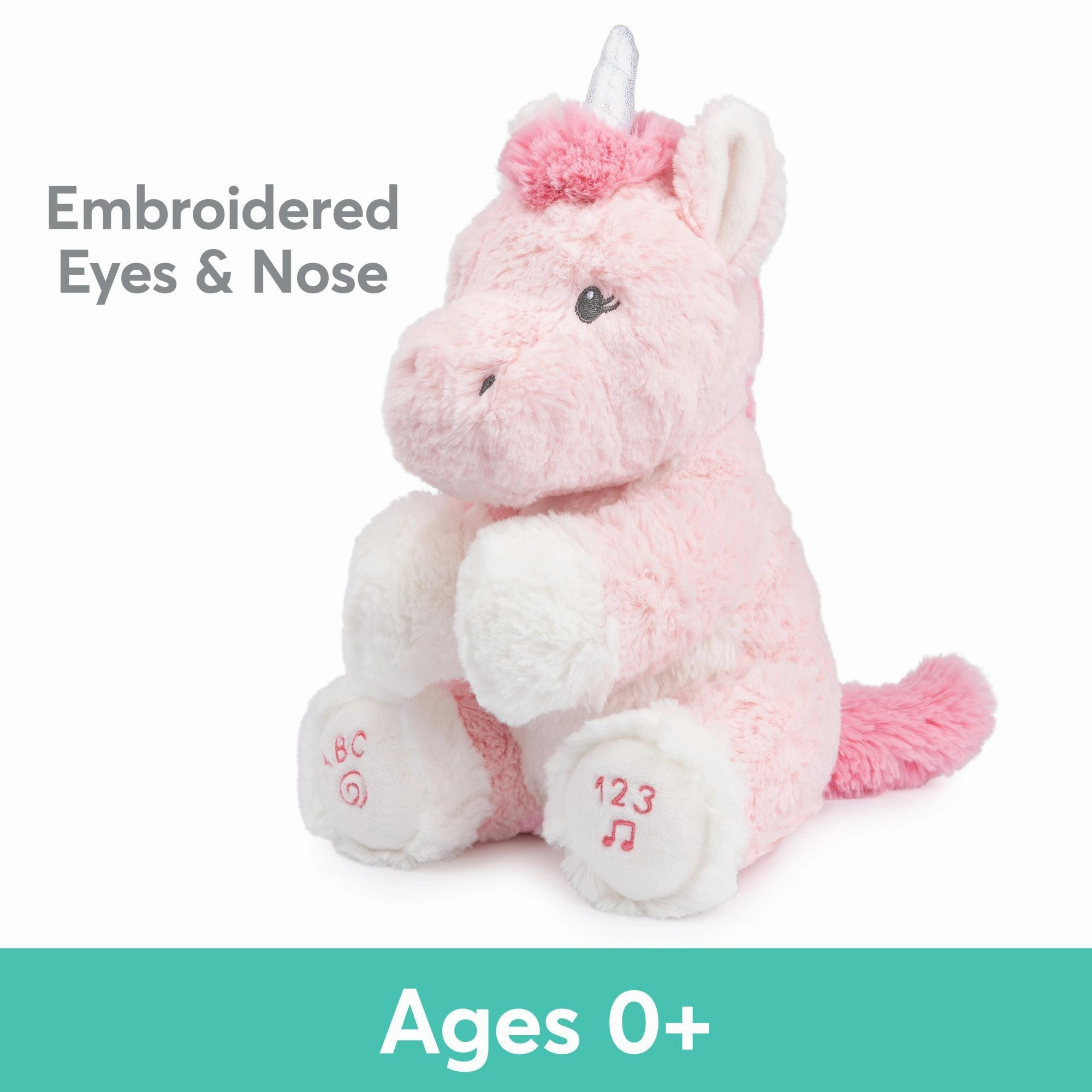 GUND Abc 123 Alora Unicorn Animated Plush