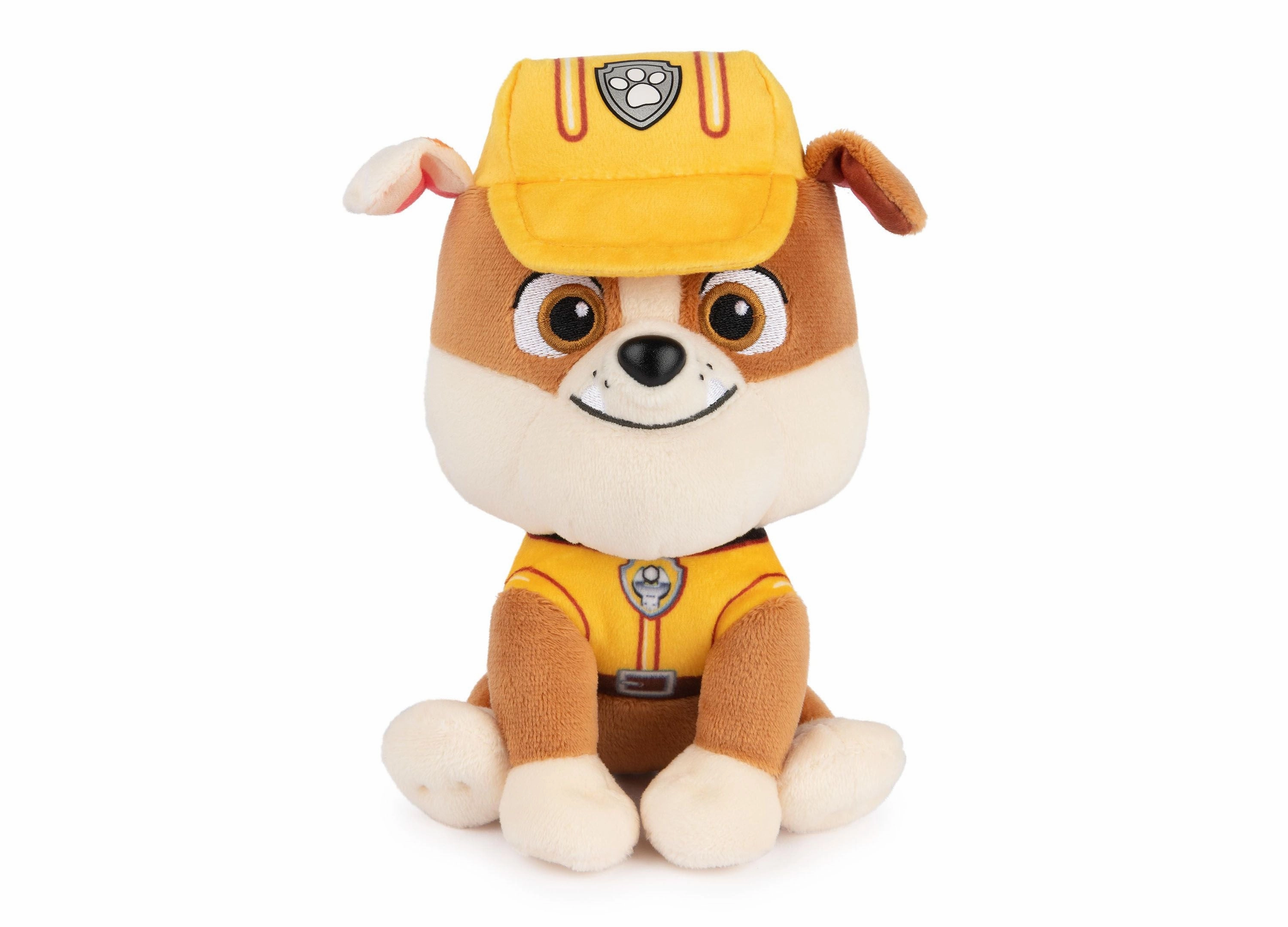 GUND PAW Patrol 6 Inch Rubble Plush Toy in Signature Construction Uniform