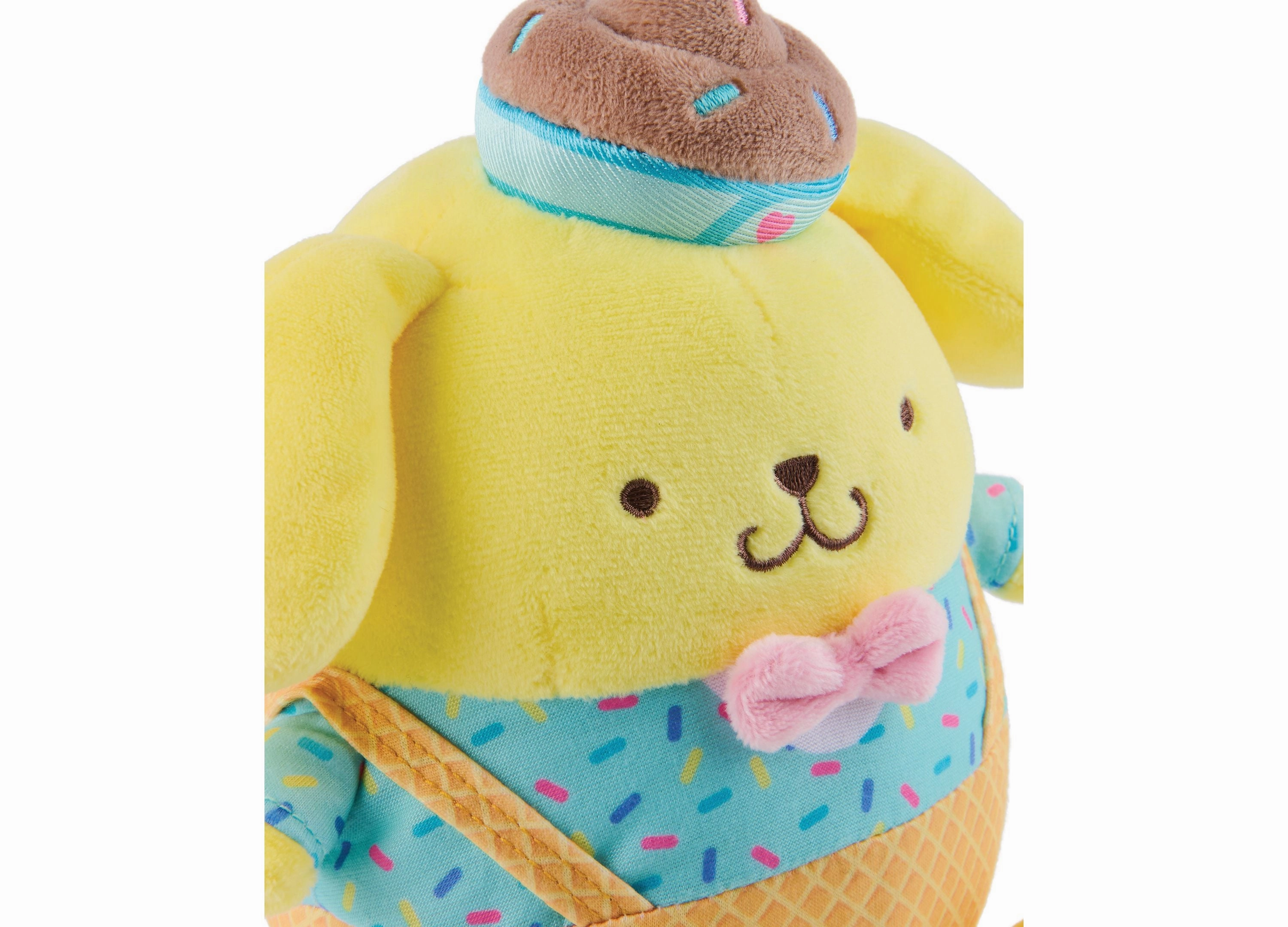 Gund Sanrio Ice Cream Pompompurin Plush, 6-inch Hello Kitty Series