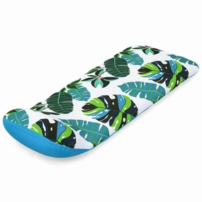 H2OGO! Blissful Drifter 72" Inflatable Floating Mat with UPF Cover & Pillow