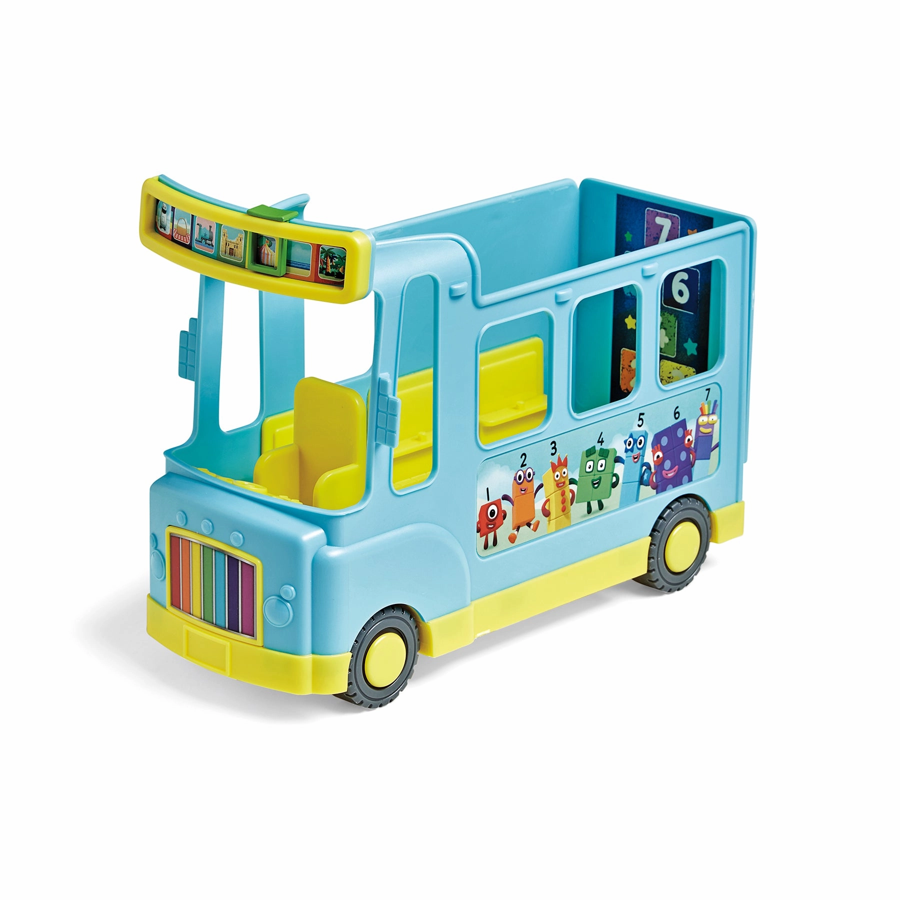 Hand2Mind Numberblocks Rainbow Counting Bus Interactive Toy