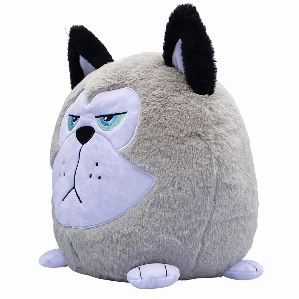 Hangry Petz Cooper Husky 12 inch Sound Plush - Grey & White