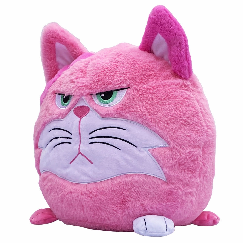 Hangry Petz Lucy Pink Cat 12 inch Interactive Plush