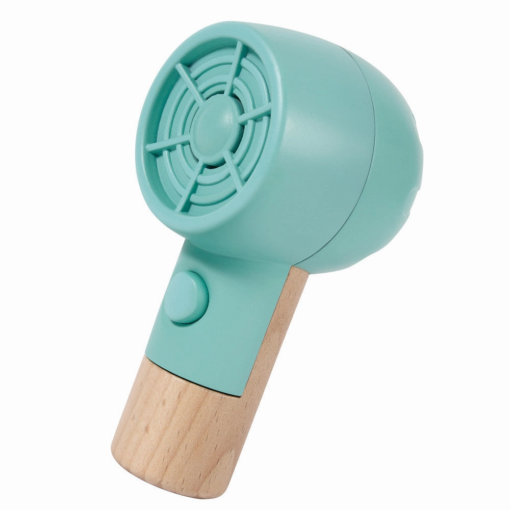 Hape 15pc Super Stylish Hair Salon Play Set - Teal & Pink
