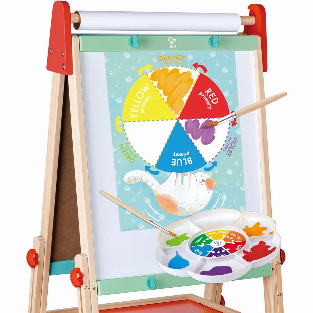 Hape Color Mix 24-Piece Painting Activity Art Kit for Kids