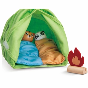Hape Eco-Camping Wooden Playset - 24 Piece Nature Adventure Set