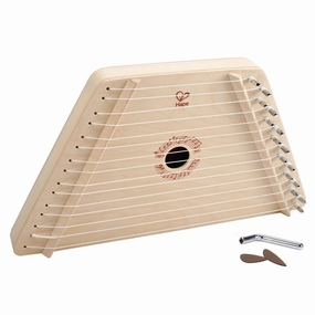Hape Happy Harp Kid's Wooden Musical Instrument, Ages 3 