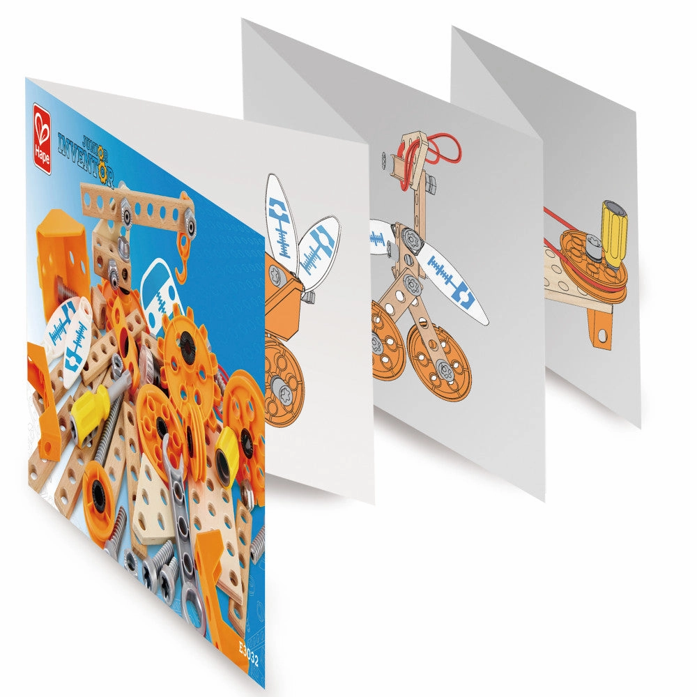 Hape Junior Inventor Deluxe Experiment Kit - 57 Piece Set
