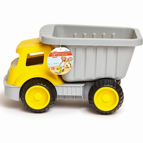 Hape: Load & Tote Dump Truck- Sand & Beach Toy, Indoor/Outdoor